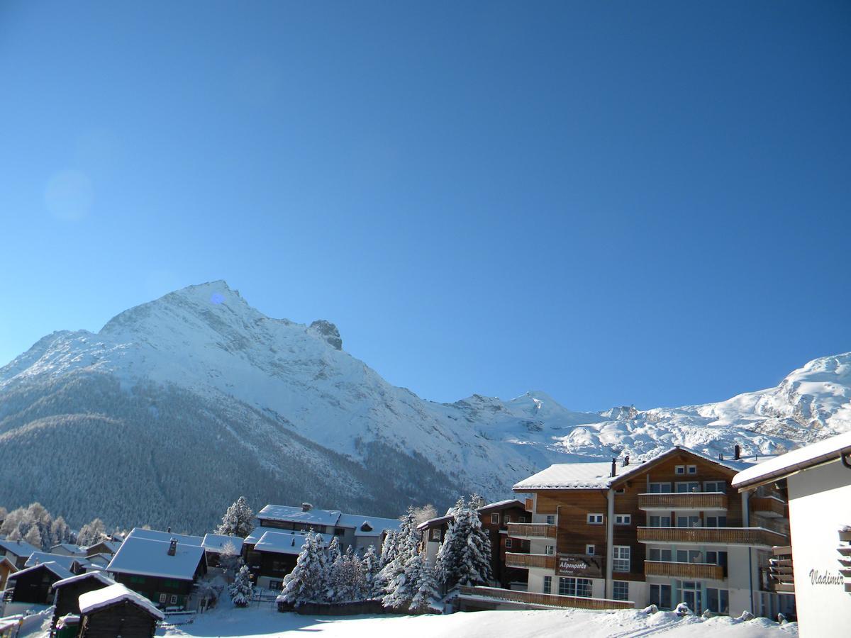 Sonnhusli Dachwohnung Saas-Fee Esterno foto